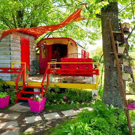 La Roulotte De Lola - Chambre D'Hotes La Celle  Exteriör bild